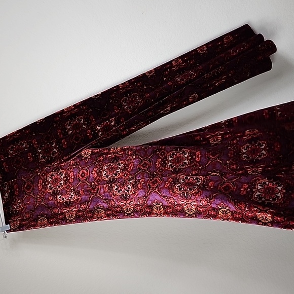 Free People Retro Velour Wide Leg Pants - Picture 3 of 7